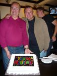 Click to view big image Arthur Gilbert, Malc Kirshaw and Mark Dunning
